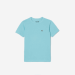 Boys Lacoste V0ZN3036 Mint LGF SPORT Breathable Cotton Blend T-Shirt - Image 2