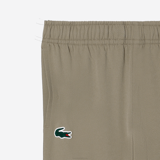 Boys Lacoste V0ZN3042 Beige White Blue Orange WRI Tennis x Daniil Medvedev Jogger Set - Image 3