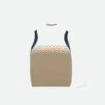 Boys Lacoste V0ZN3042 Beige White Blue Orange WRI Tennis x Daniil Medvedev Jogger Set - Image 6