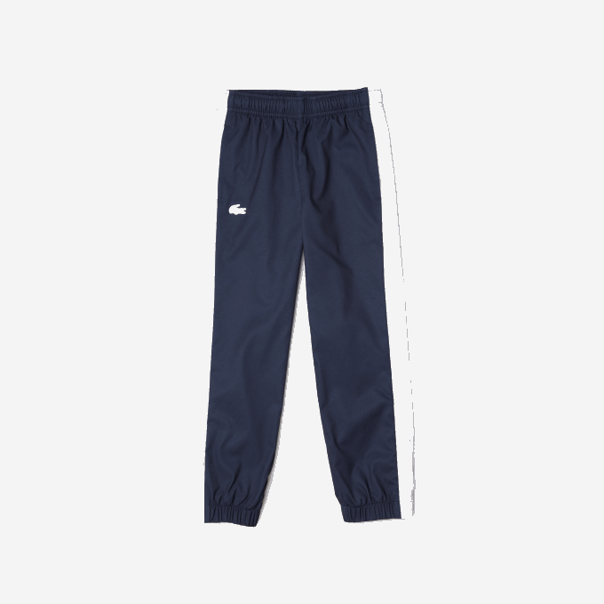 Boys Lacoste V0ZN3043 Red White Blue CF1 Tennis x Daniil Medvedev Jogger Set - Image 8