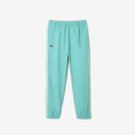 Boys Lacoste V0ZN3046 Light Green White Yellow XIA Tennis Colorblock Jogger Set - Image 9