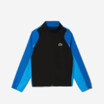 Boys Lacoste V0ZN3047 Black Blue Yellow AYF Tennis Colorblock Jogger Set - Image 6