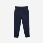Boys Lacoste V0ZN3211 Navy Blue White 525 SPORT Piped Lightweight Trackpants - Image 2
