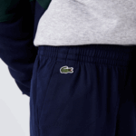 Boys Lacoste V0ZN3269 Navy Blue 166 Stretch Cotton Gabardine Chinos - Image 4
