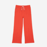 Girls Lacoste V0ZN3059 Orange 02K Wide Leg Track Pants - Image 4