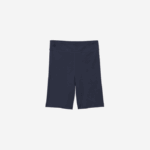 Girls Lacoste V0ZN3086 Blue KXE Recycled Fiber Cycle Shorts
