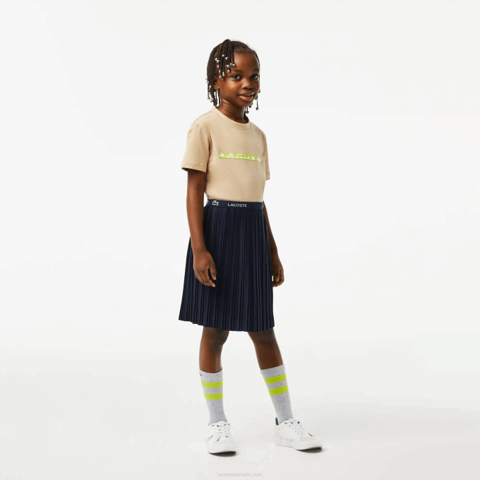 girls_lacoste_v0zn3091_navy_blue_166_pleated_jersey_skirt.png Girls Lacoste V0ZN3091 Navy Blue 166 Pleated Jersey Skirt - Image 1