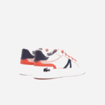Infants Lacoste V0ZN2932 Pink Navy S1N L004 Textile Sneakers - Image 2