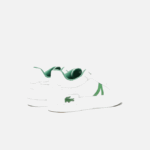 Infants Lacoste V0ZN2933 White/Green 082 L004 Textile Sneakers - Image 3