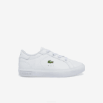 Infants Lacoste V0ZN2935 White 21G Powercourt Synthetic Sneakers