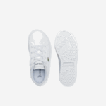 Infants Lacoste V0ZN2935 White 21G Powercourt Synthetic Sneakers - Image 4