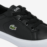 Infants Lacoste V0ZN2937 Black & White 312 Powercourt Synthetic Sneakers - Image 6