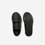 Infants Lacoste V0ZN2939 Black 02H Carnaby Evo BL Synthetic Sneakers - Image 4