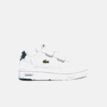 Infants Lacoste V0ZN2942 White & Dark Green 1R5 T-Clip Synthetic Sneakers