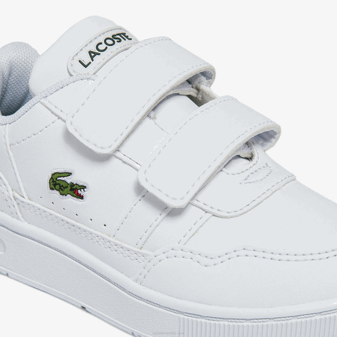 Infants Lacoste V0ZN2942 White & Dark Green 1R5 T-Clip Synthetic Sneakers - Image 6
