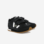 Infants Lacoste V0ZN2965 Black & White 312 Partner Synthetic Sneakers - Image 2