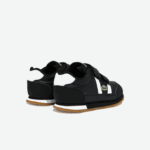 Infants Lacoste V0ZN2965 Black & White 312 Partner Synthetic Sneakers - Image 3