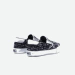 Infants Lacoste V0ZN2968 Black & White 312 Jump Serve Textile Slip On - Image 2