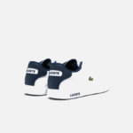 Infants Lacoste V0ZN2972 White & Navy 042 Graduate Synthetic Sneakers - Image 3