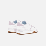 Infants Lacoste V0ZN2977 White & Pink B53 L001 Synthetic Sneakers - Image 3