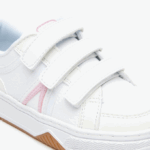Infants Lacoste V0ZN2977 White & Pink B53 L001 Synthetic Sneakers - Image 5