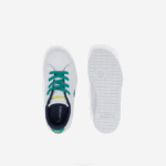 Infants Lacoste V0ZN2985 White/Green 082 Carnaby Synthetic Sneackers - Image 4