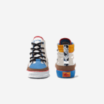 Infants Lacoste V0ZN2986 Off White & Yellow HT3 Gripshot Winter Mid Textile Outdoor Shoes - Image 4