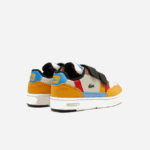 Infants Lacoste V0ZN2992 Off White & Yellow HT3 T-Clip Winter Synthetic Outdoor Shoes - Image 3