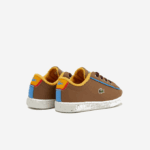 Infants Lacoste V0ZN2993 Brown Light Blue 2G7 Carnaby Winter Synthetic Outdoor Shoes - Image 3