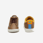 Infants Lacoste V0ZN2993 Brown Light Blue 2G7 Carnaby Winter Synthetic Outdoor Shoes - Image 5