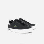 Juniors Lacoste V0ZN3309 Black & White 312 Powercourt Synthetic Sneakers - Image 2