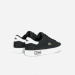 Juniors Lacoste V0ZN3309 Black & White 312 Powercourt Synthetic Sneakers - Image 3