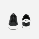 Juniors Lacoste V0ZN3309 Black & White 312 Powercourt Synthetic Sneakers - Image 5
