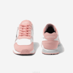 Juniors Lacoste V0ZN3311 White & Pink B53 Partner Synthetic Sneakers - Image 5