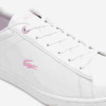 Juniors Lacoste V0ZN3316 White 21G Carnaby Synthetic Sneackers - Image 5
