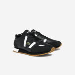 Juniors Lacoste V0ZN3318 Black & White 312 Partner Synthetic Sneakers - Image 2