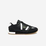 Juniors Lacoste V0ZN3318 Black & White 312 Partner Synthetic Sneakers