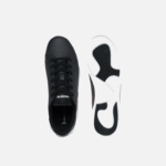 Juniors Lacoste V0ZN3319 Black & White 312 Twin Serve Synthetic Sneakers - Image 4