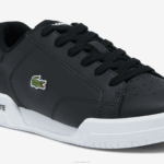 Juniors Lacoste V0ZN3319 Black & White 312 Twin Serve Synthetic Sneakers - Image 6