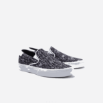 Juniors Lacoste V0ZN3322 Black & White 312 Jump Serve Textile Slip On - Image 2