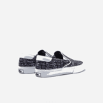 Juniors Lacoste V0ZN3322 Black & White 312 Jump Serve Textile Slip On - Image 3