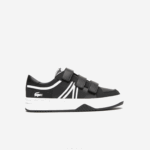 Juniors Lacoste V0ZN3324 Black & White 312 L001 Synthetic Sneackers