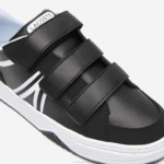 Juniors Lacoste V0ZN3324 Black & White 312 L001 Synthetic Sneackers - Image 6