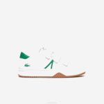 Juniors Lacoste V0ZN3325 White/Green 082 L001 Synthetic Sneackers
