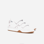 Juniors Lacoste V0ZN3326 White & Pink B53 L001 Synthetic Sneackers - Image 2