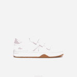 Juniors Lacoste V0ZN3326 White & Pink B53 L001 Synthetic Sneackers