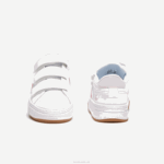 Juniors Lacoste V0ZN3326 White & Pink B53 L001 Synthetic Sneackers - Image 3