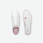 Juniors Lacoste V0ZN3330 White & Light Pink 1Y9 Graduate Synthetic Sneakers - Image 2