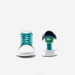 Juniors Lacoste V0ZN3331 White/Green 082 Carnaby Synthetic Sneackers - Image 4