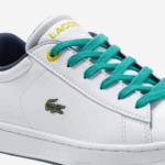Juniors Lacoste V0ZN3331 White/Green 082 Carnaby Synthetic Sneackers - Image 5